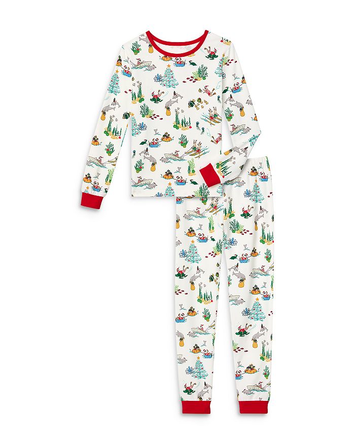 Унисекс пижамный комплект с длинными рукавами и рождественским принтом - Little Kid, Big Kid BedHead Pajamas, белый
Унисекс пижамный комплект с длинными рукавами и рождественским принтом - Little Kid, Big Kid BedHead Pajamas, белый