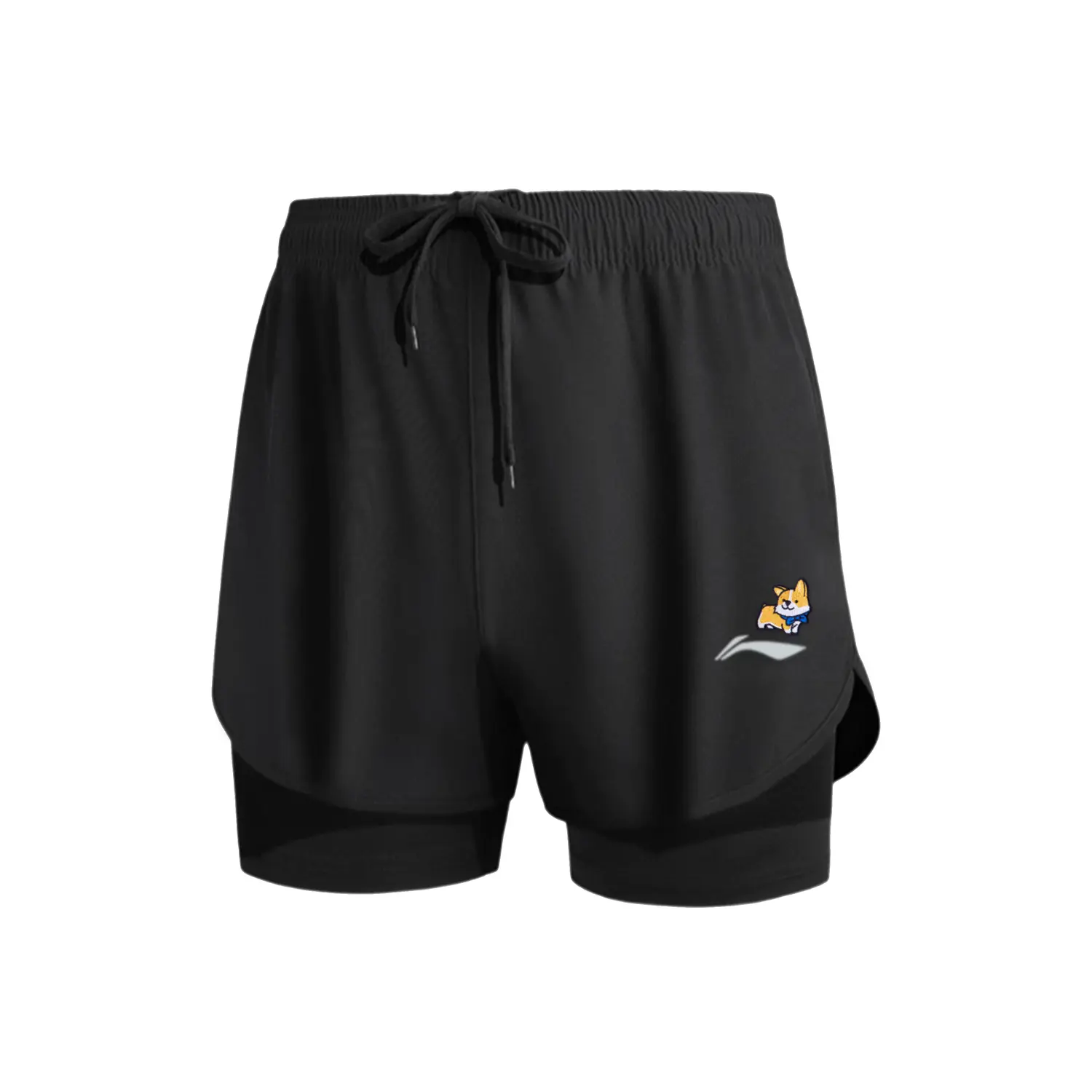 LINING Повседневные шорты мужские черные
LINING Повседневные шорты мужские черные