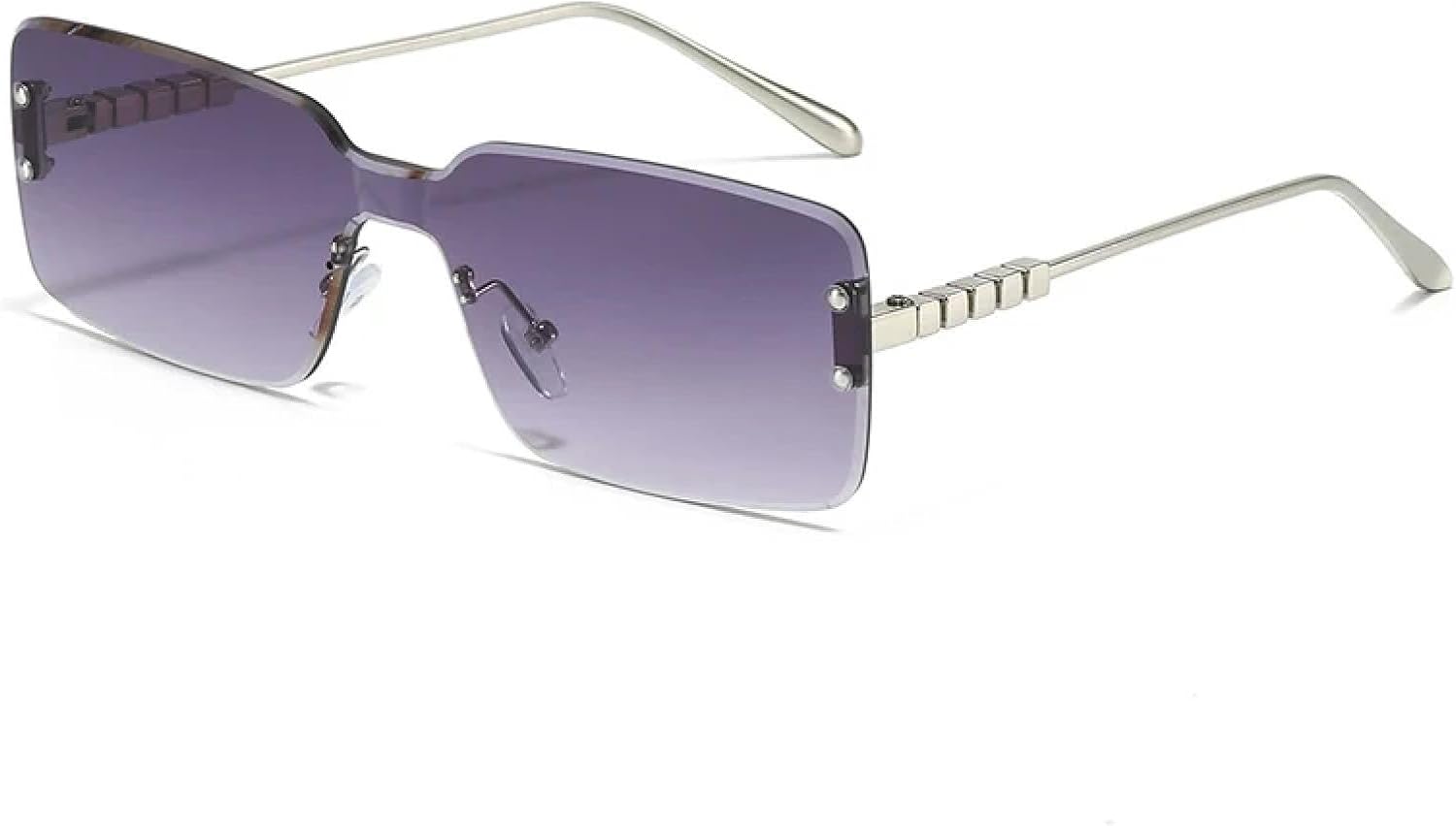 Классические модные безободковые металлические солнцезащитные очки для женщин и мужчин, винтажные роскошные солнцезащитные очки для летних путешествий, защита от УФ-излучения UV400 TKKTLLT, Silver Gradient Gray
Классические модные безободковые металлические солнцезащитные очки для женщин и мужчин, винтажные роскошные солнцезащитные очки для летних путешествий, защита от УФ-излучения UV400 TKKTLLT, Silver Gradient Gray