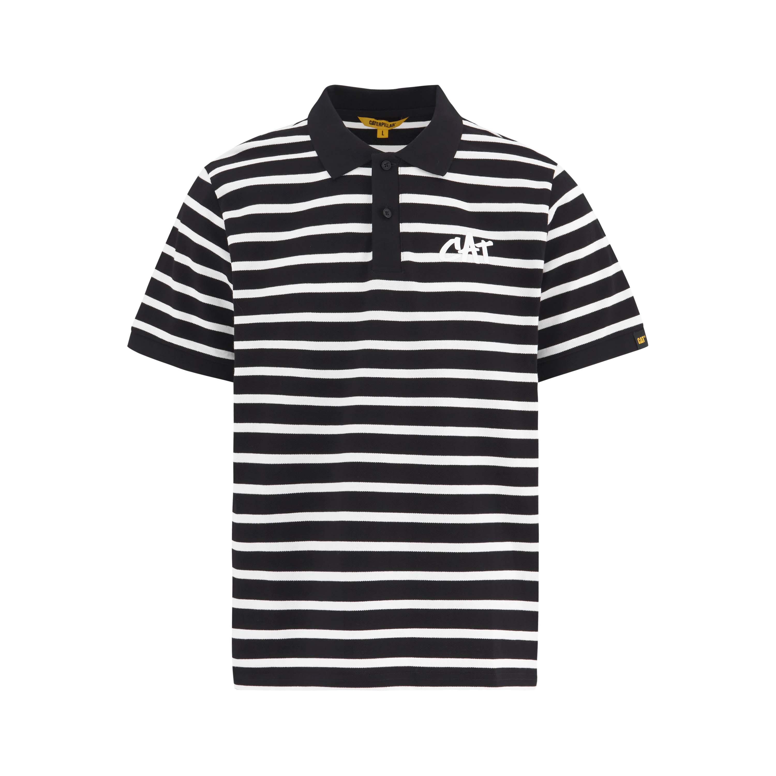 CAT Унисекс поло черное
CAT Унисекс поло черное