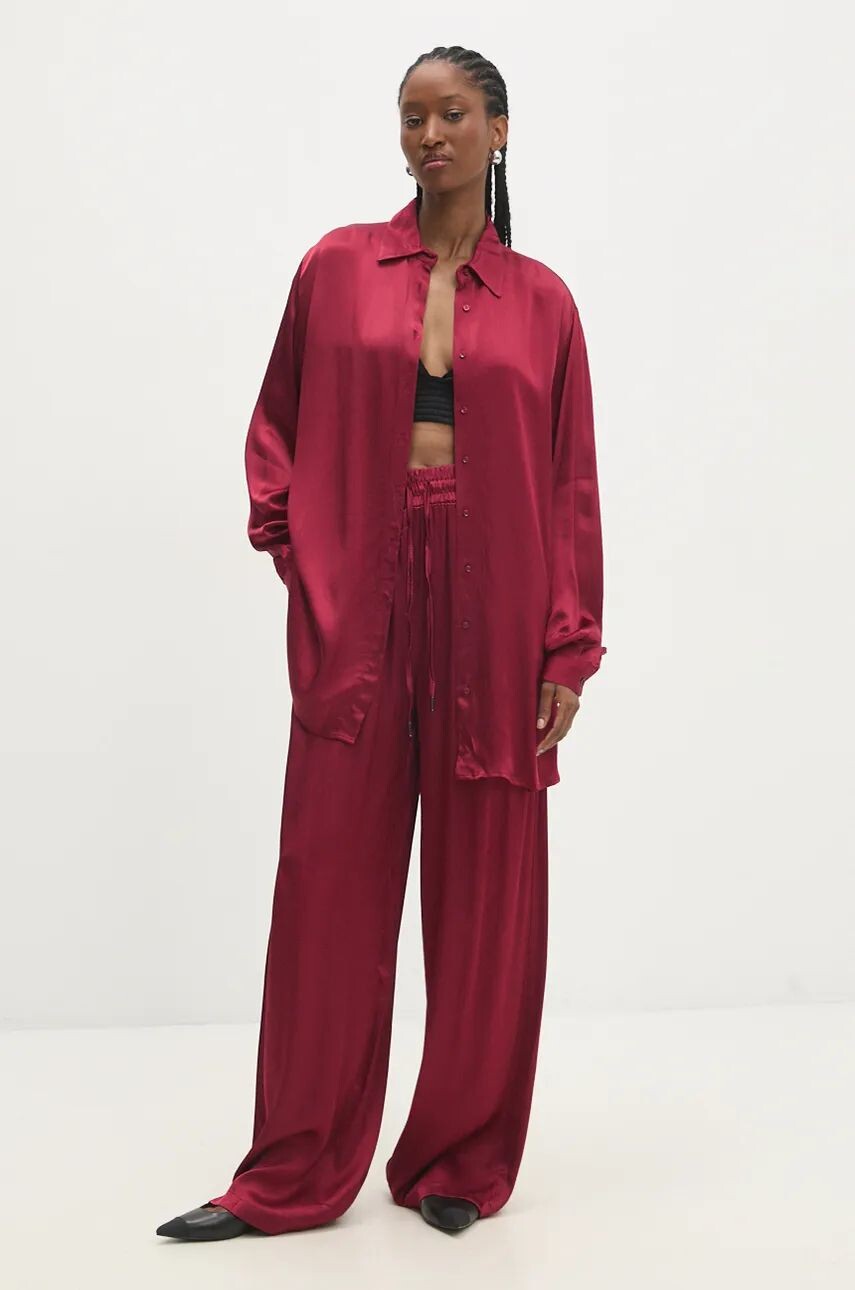 Рубашка Answear Lab, гранатовый
Рубашка Answear Lab, гранатовый