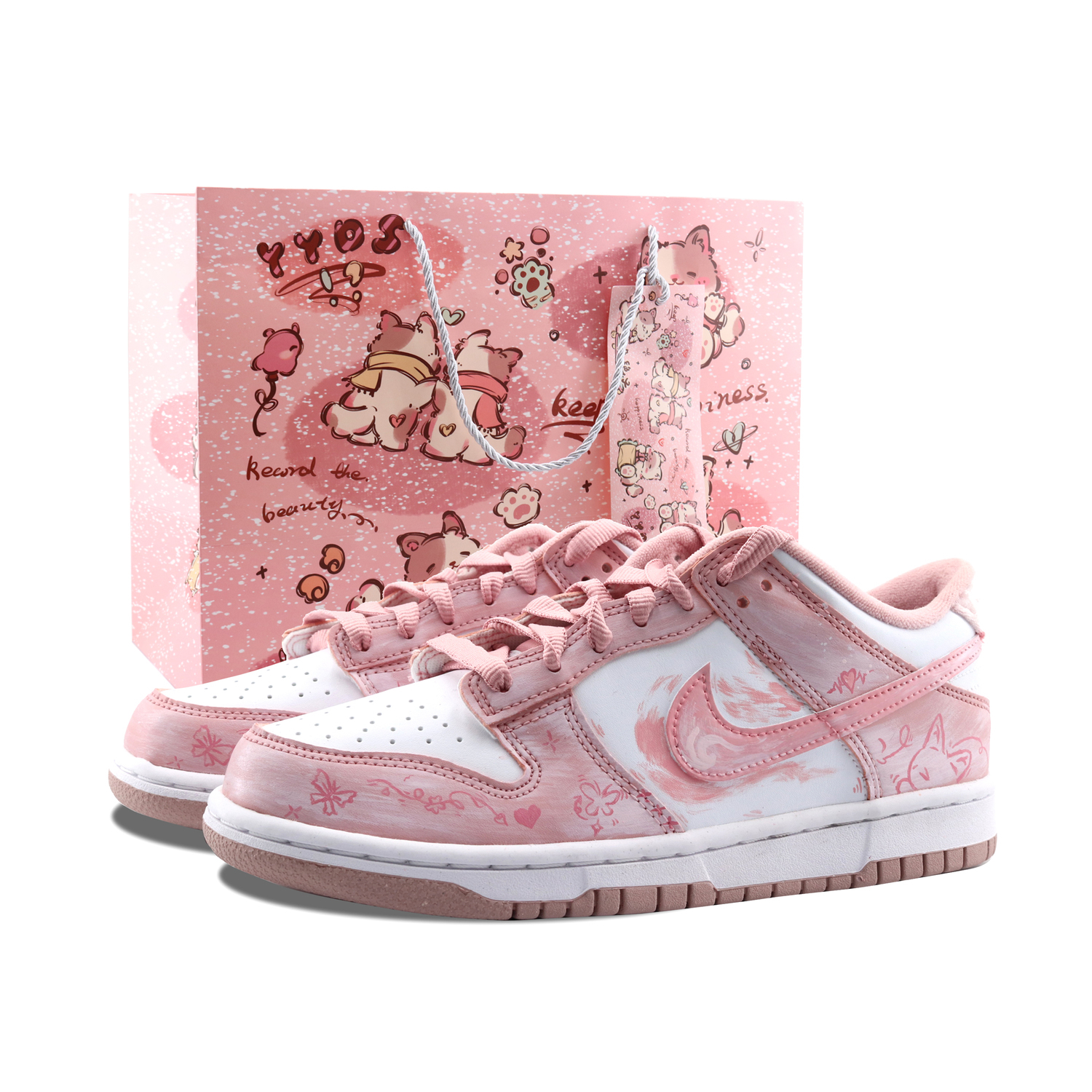 Nike Пинк вельветовые кроссовки dunk с амортизацией, износостойкие низкие детские скейтбординг обувь розовые для подростков
Nike Пинк вельветовые кроссовки dunk с амортизацией, износостойкие низкие детские скейтбординг обувь розовые для подростков