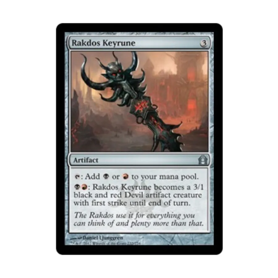 CCG Ключевая руна Ракдоса (U), MTG - Return to Ravnica
CCG Ключевая руна Ракдоса (U), MTG - Return to Ravnica