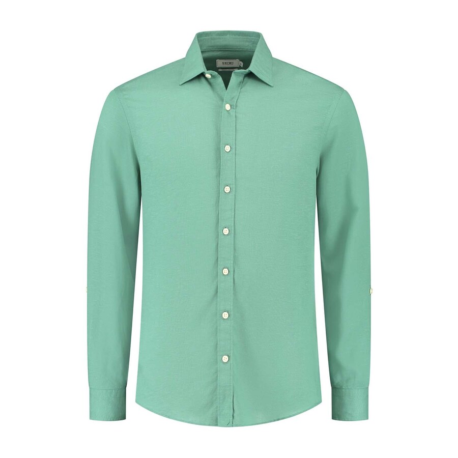 Рубашка на пуговицах классического кроя Shiwi Lucas, темно-зеленый
Рубашка на пуговицах классического кроя Shiwi Lucas, темно-зеленый