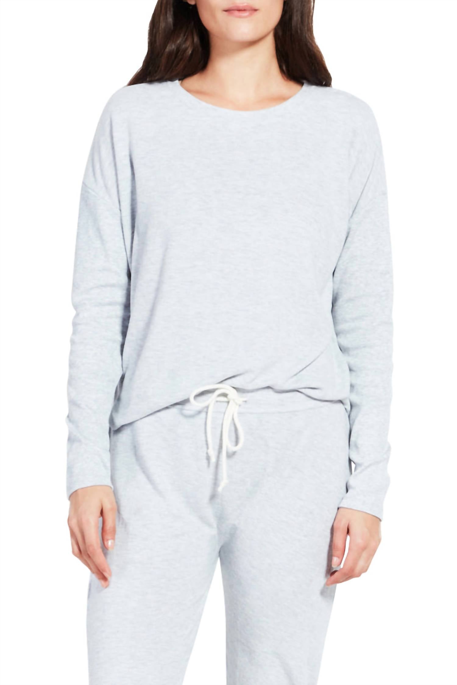 Длинный рукав, свитер, вязаный свитер, светло-серый меланжевый цвет Kensie
Длинный рукав, свитер, вязаный свитер, светло-серый меланжевый цвет Kensie