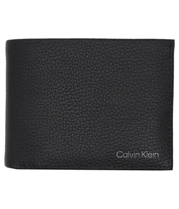 Кошелек кожаный Calvin Klein с логотипом, черный
Кошелек кожаный Calvin Klein с логотипом, черный