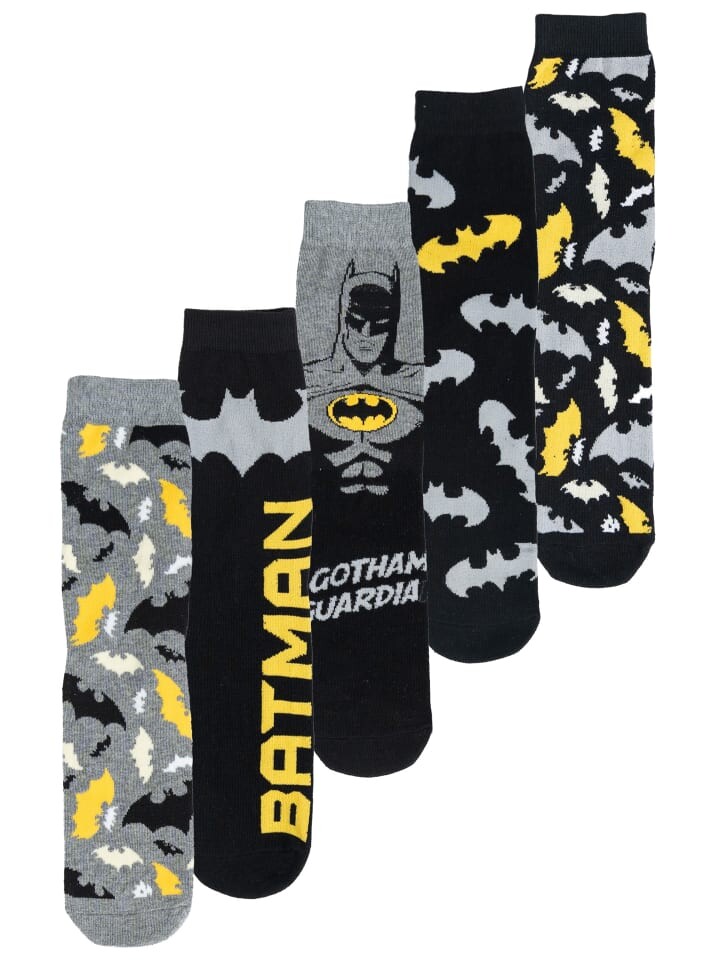 Носки United Labels 5er Pack DC Comics Batman Sneaker Strümpfe, разноцветный
Носки United Labels 5er Pack DC Comics Batman Sneaker Strümpfe, разноцветный
