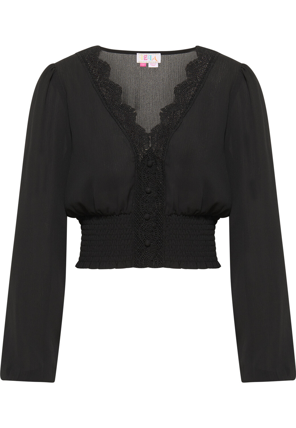 Блуза IZIA Cropped Langarm, черный
Блуза IZIA Cropped Langarm, черный