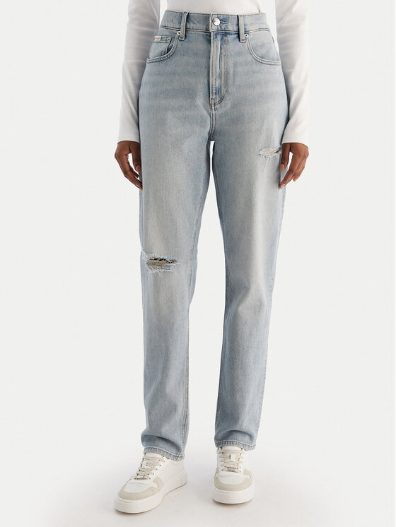 Джинсы mom fit New Mom Jean Bowery Destroyed LV047D722G Calvin Klein Jeans, синий
Джинсы mom fit New Mom Jean Bowery Destroyed LV047D722G Calvin Klein Jeans, синий