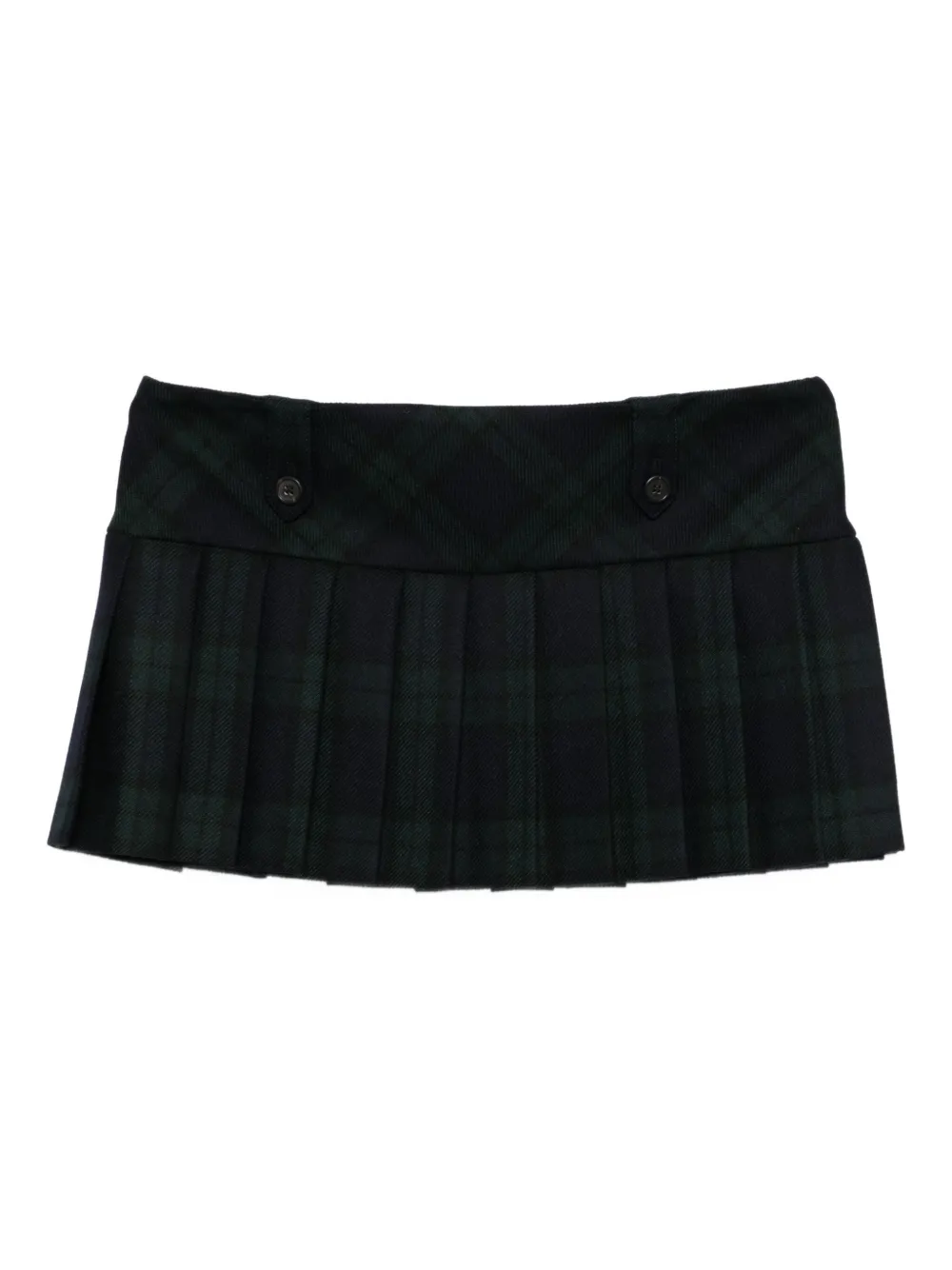 Клетчатая юбка мини со складками MIU MIU, синий
Клетчатая юбка мини со складками MIU MIU, синий