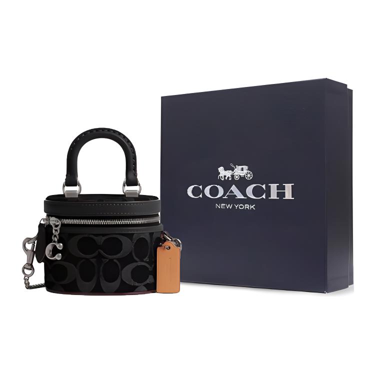 COACH Классическая джинсовая сумка через плечо
COACH Классическая джинсовая сумка через плечо