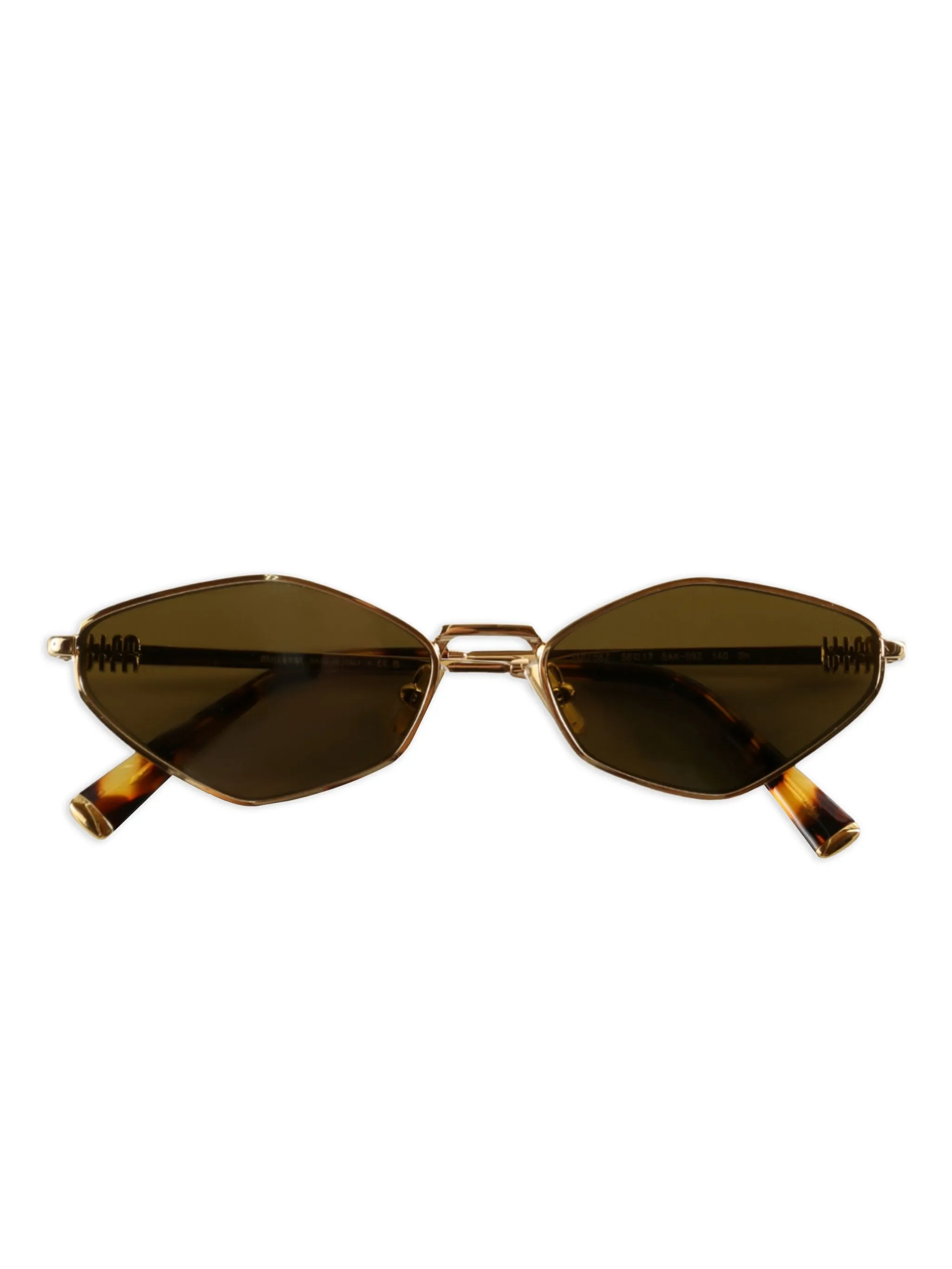 Солнцезащитные очки в геометричной оправе Miu Miu Eyewear, коричневый
Солнцезащитные очки в геометричной оправе Miu Miu Eyewear, коричневый