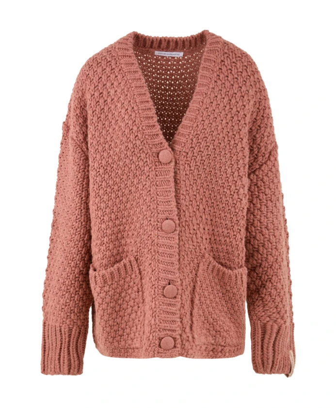 Розовый кардиган-пуловер Mar De Margaritas, розовый
Розовый кардиган-пуловер Mar De Margaritas, розовый