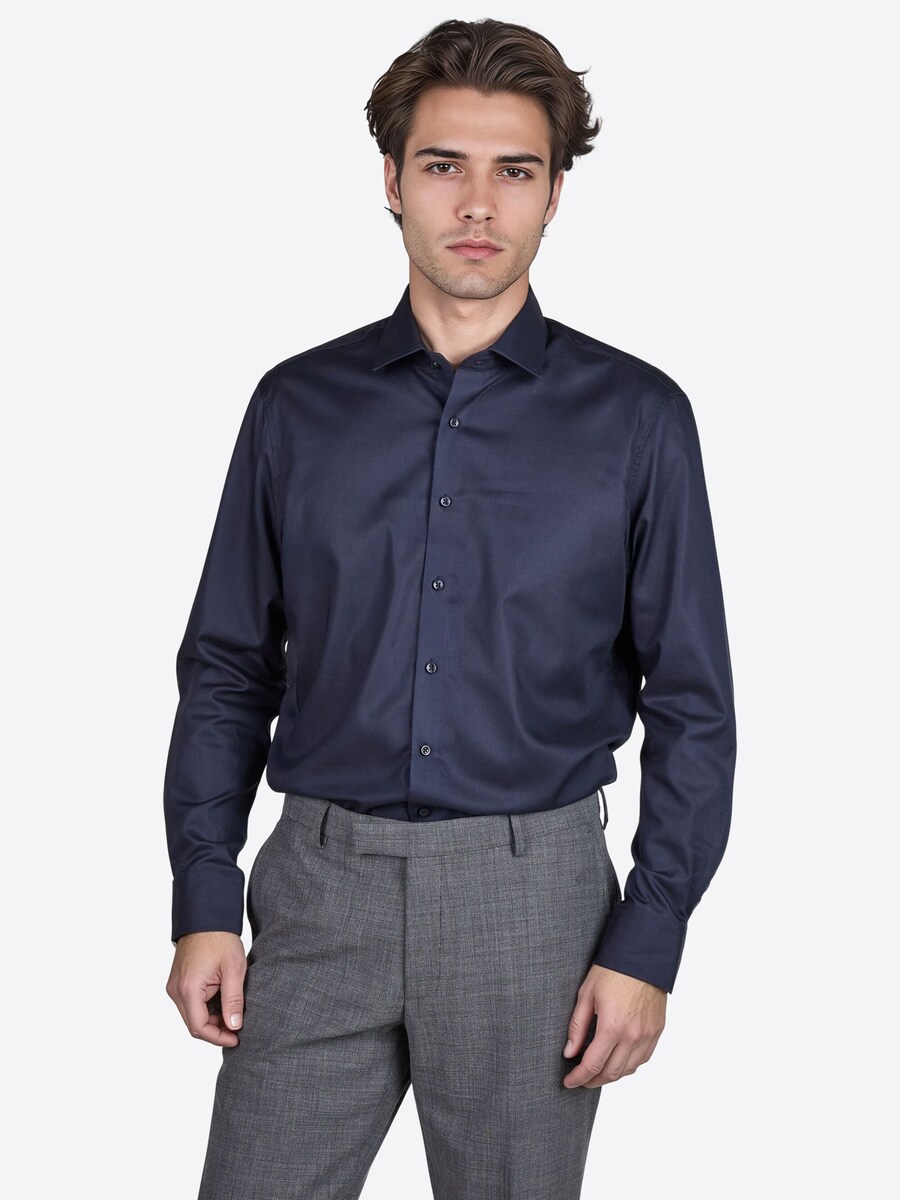 Рубашка на пуговицах классического кроя PIERRE CARDIN, Dark blue
Рубашка на пуговицах классического кроя PIERRE CARDIN, Dark blue