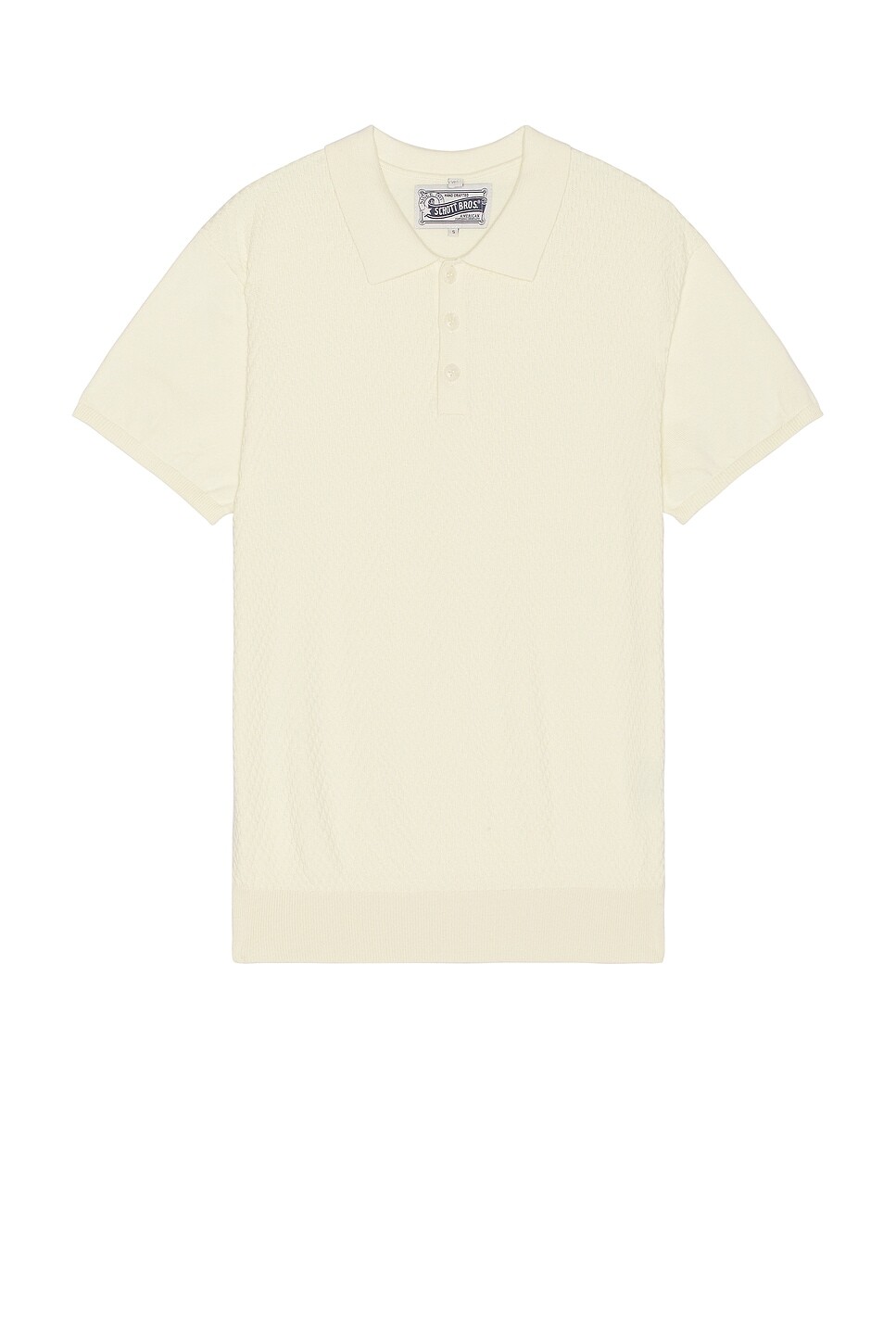 Поло с плетением корзин Schott, кремовый
Поло с плетением корзин Schott, кремовый