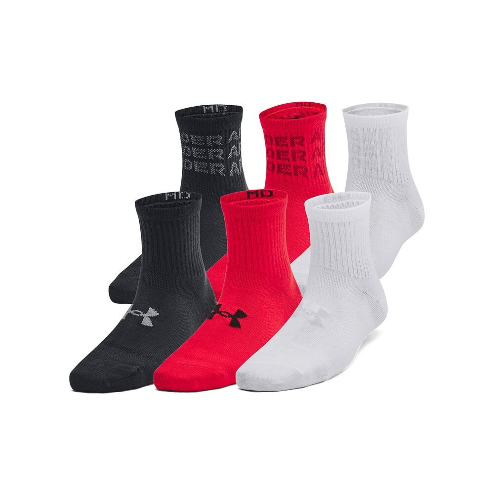 Детские хлопковые носки для тренинга Under Armour UA, 6 шт., цвет Red Black
Детские хлопковые носки для тренинга Under Armour UA, 6 шт., цвет Red Black