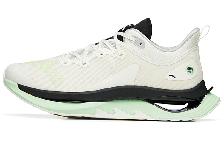 Кроссовки мужские с низким верхом цвета слоновой кости/ярко-зеленый Anta 
Кроссовки мужские с низким верхом цвета слоновой кости/ярко-зеленый Anta