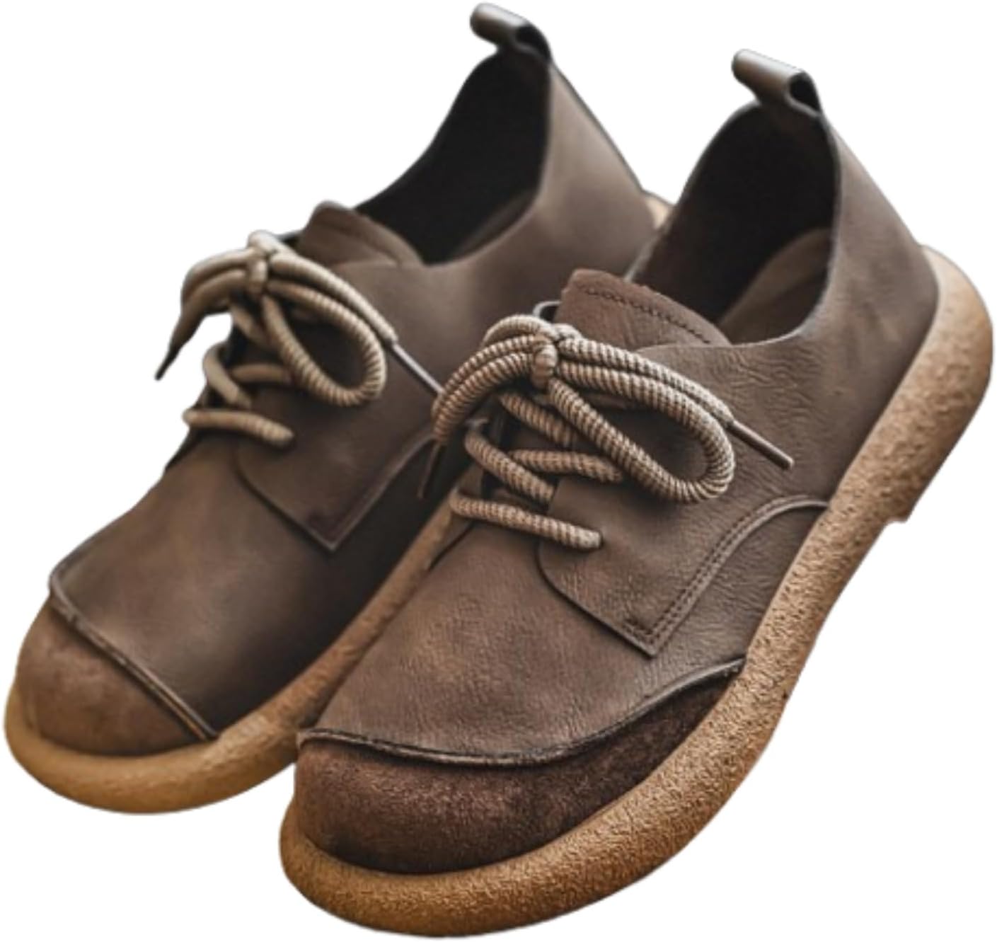 Dennis - Босоножки, оксфорды на шнуровке с круглым носком, кроссовки, противоскользящие, дышащие, легкие, для работы в офисе и свадеб Huayorong, коричневый
Dennis - Босоножки, оксфорды на шнуровке с круглым носком, кроссовки, противоскользящие, дышащие, легкие, для работы в офисе и свадеб Huayorong, коричневый