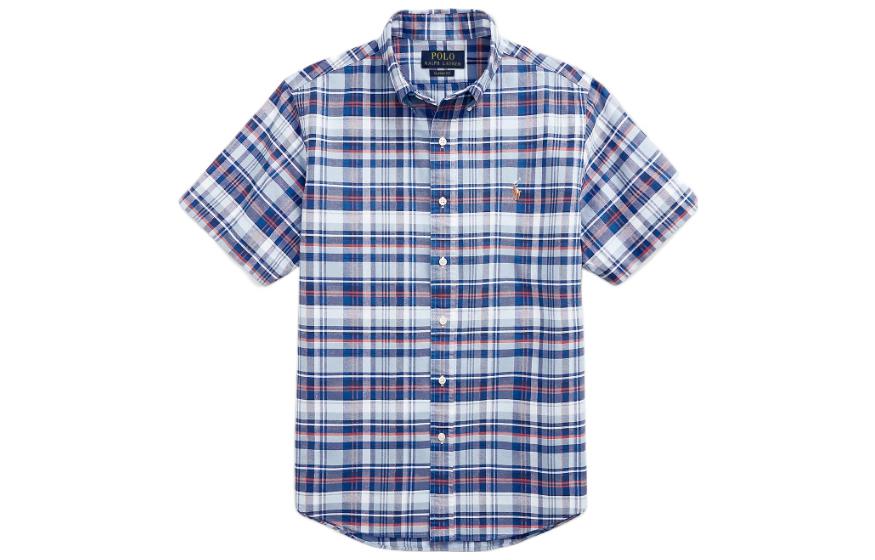 Polo Ralph Lauren Рубашка мужская синяя FW22
Polo Ralph Lauren Рубашка мужская синяя FW22