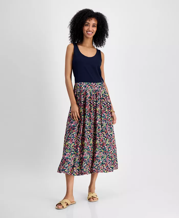 Женское платье с цветочным принтом Mixed Media Tommy Hilfiger, мультиколор
Женское платье с цветочным принтом Mixed Media Tommy Hilfiger, мультиколор