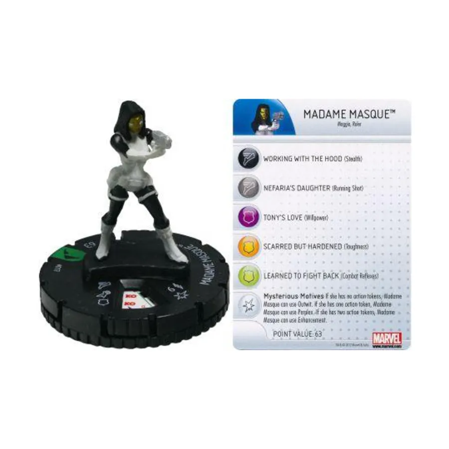 Мадам Маска #017, Marvel HeroClix - Chaos War - Singles
Мадам Маска #017, Marvel HeroClix - Chaos War - Singles