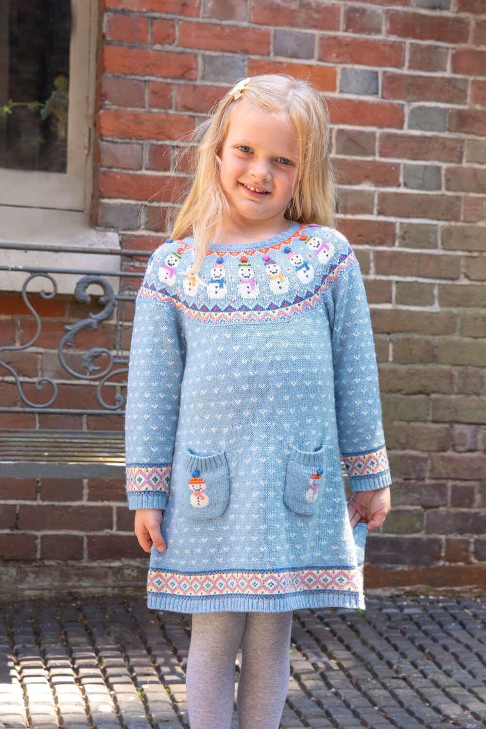 Трикотажное платье JoJo Maman Bébé Snowman Fair Isle Jojo Maman Bébé, синий
Трикотажное платье JoJo Maman Bébé Snowman Fair Isle Jojo Maman Bébé, синий