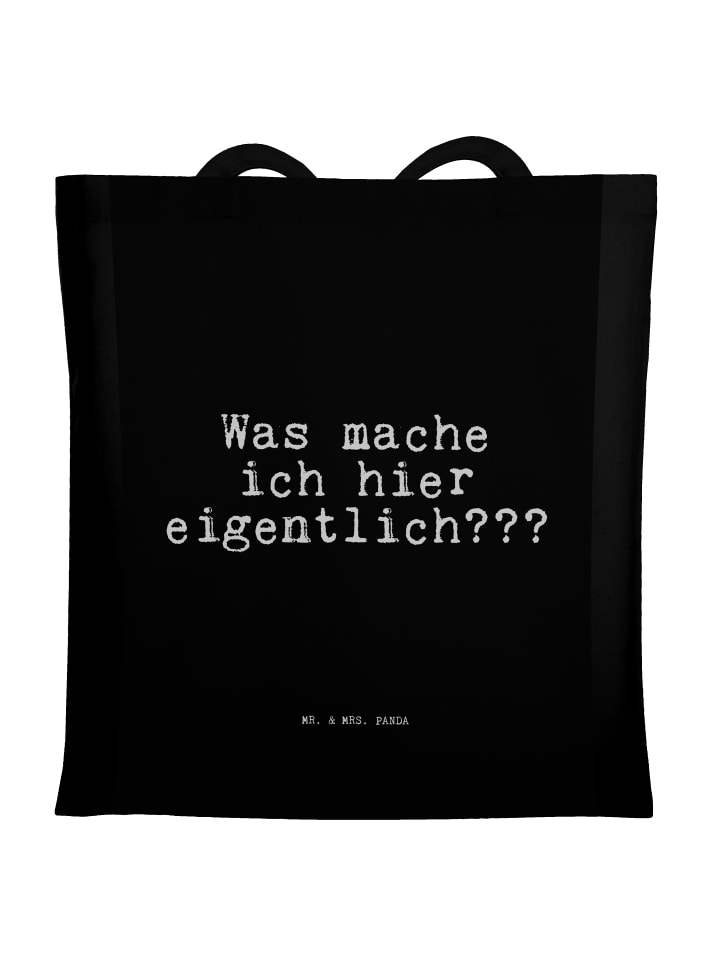 Mr. & Mrs. Panda Хлопковая сумка с надписью «Что я здесь делаю...» черным шрифтом
Mr. & Mrs. Panda Хлопковая сумка с надписью «Что я здесь делаю...» черным шрифтом