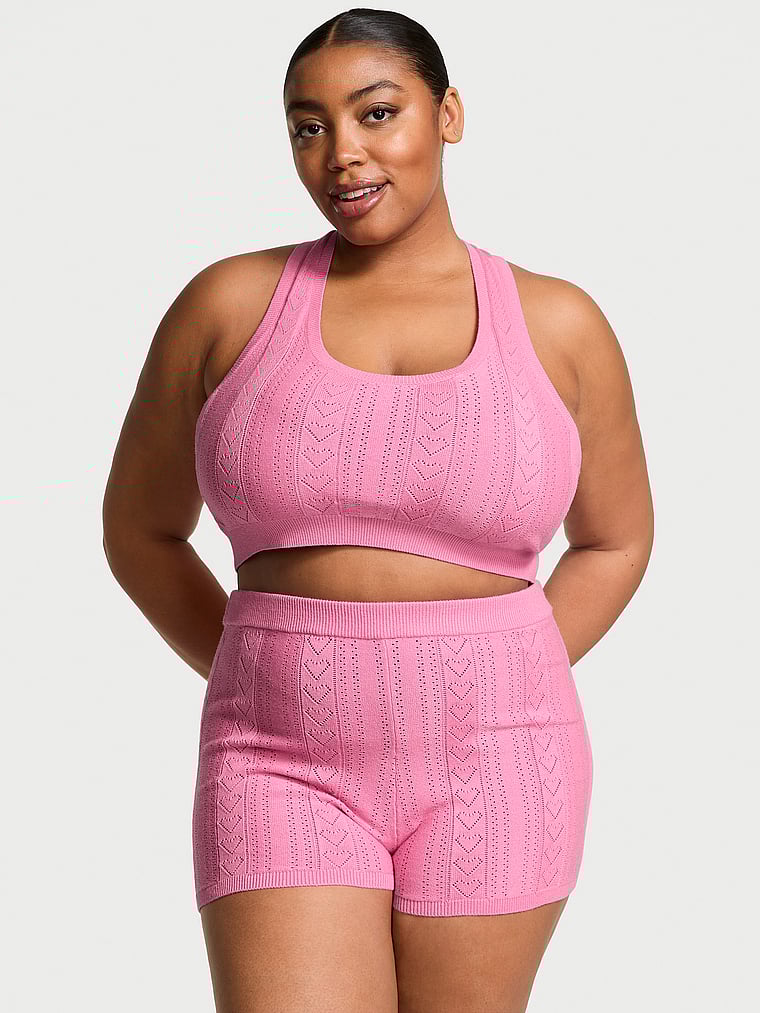 Роскошные шорты с ажурным узором в форме сердца Victoria'S Secret, розовый
Роскошные шорты с ажурным узором в форме сердца Victoria'S Secret, розовый