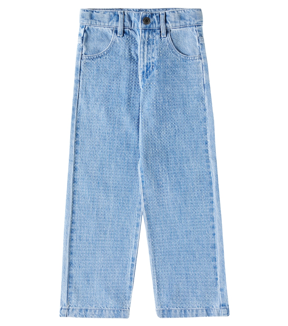 Джинсы, украшенные кристаллами Marc Jacobs Kids, Denim Blue 
Джинсы, украшенные кристаллами Marc Jacobs Kids, Denim Blue