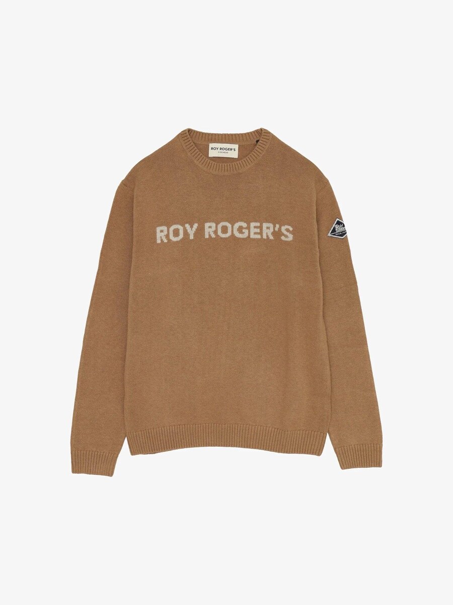 Свитер Roy Rogers LOGO RR, коричневый
Свитер Roy Rogers LOGO RR, коричневый