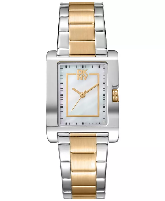 Женские часы Westside Midi с белым циферблатом MOP, золотистым двухцветным браслетом из нержавеющей стали, размер 25.5x33 мм DKNY
Женские часы Westside Midi с белым циферблатом MOP, золотистым двухцветным браслетом из нержавеющей стали, размер 25.5x33 мм DKNY