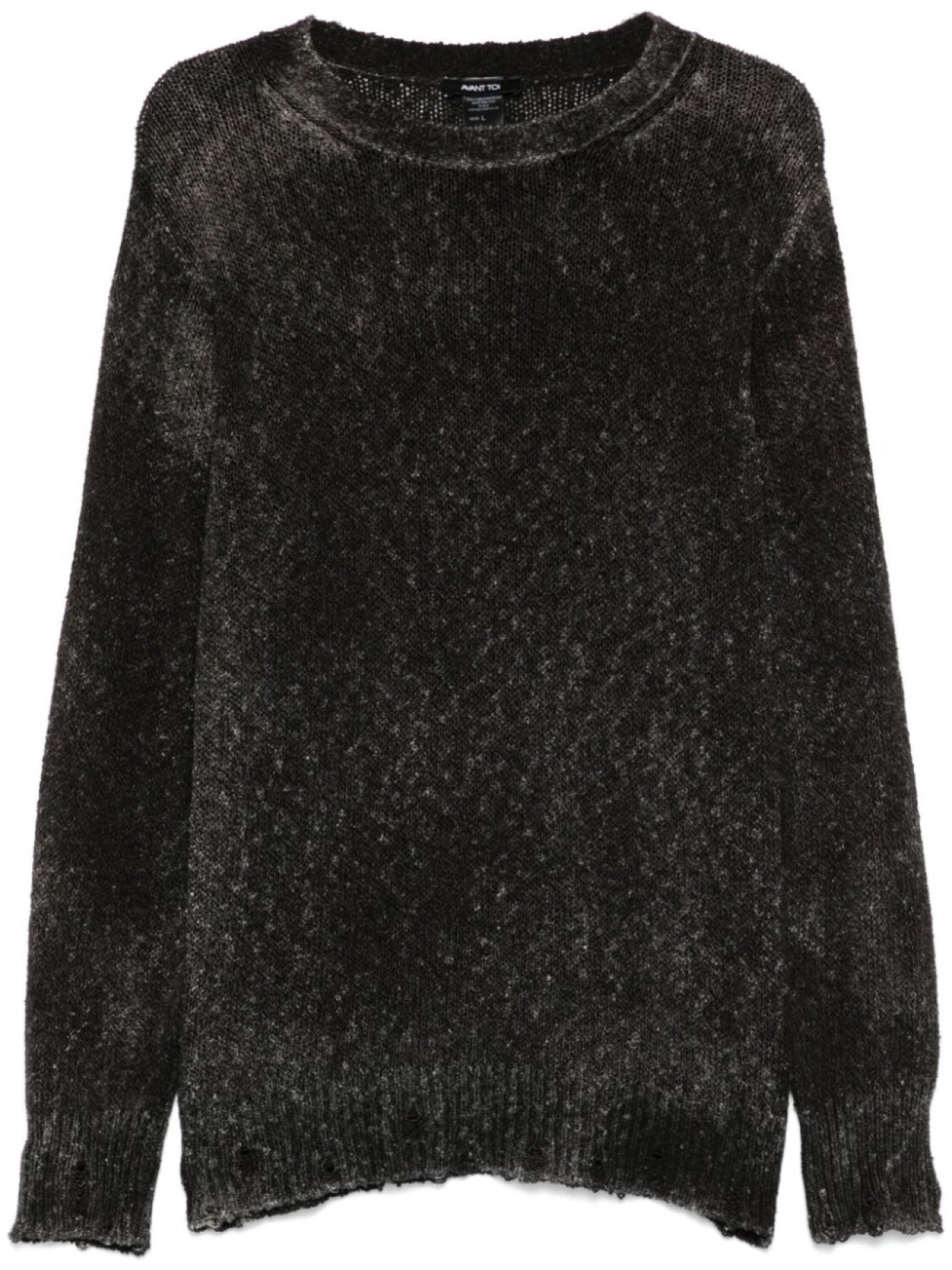 Avant Toi свитер с эффектом потертости, серый
Avant Toi свитер с эффектом потертости, серый