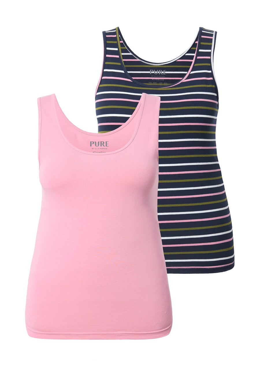 Нижняя рубашка Ulla Popken, Night Blue/Rose
Нижняя рубашка Ulla Popken, Night Blue/Rose