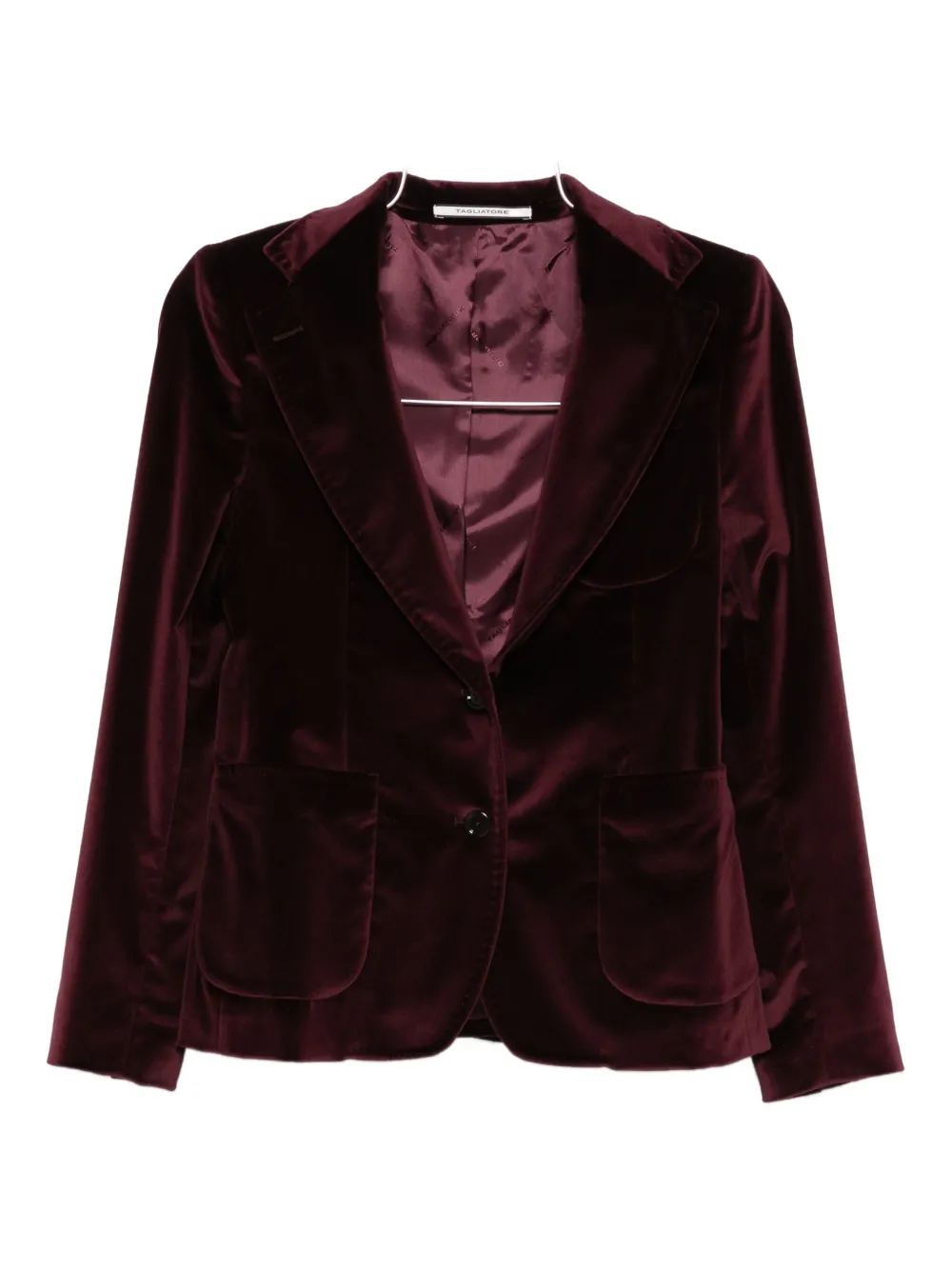 Блейзер из бархата с накладными карманами TAGLIATORE, красный
Блейзер из бархата с накладными карманами TAGLIATORE, красный