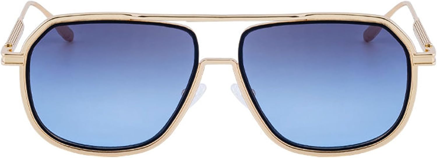 Мужские солнцезащитные очки Helena Retro с двойной перемычкой, градиентные квадратные очки с защитой от УФ-излучения UV400, женские солнцезащитные очки в стиле панк, C4
Мужские солнцезащитные очки Helena Retro с двойной перемычкой, градиентные квадратные очки с защитой от УФ-излучения UV400, женские солнцезащитные очки в стиле панк, C4