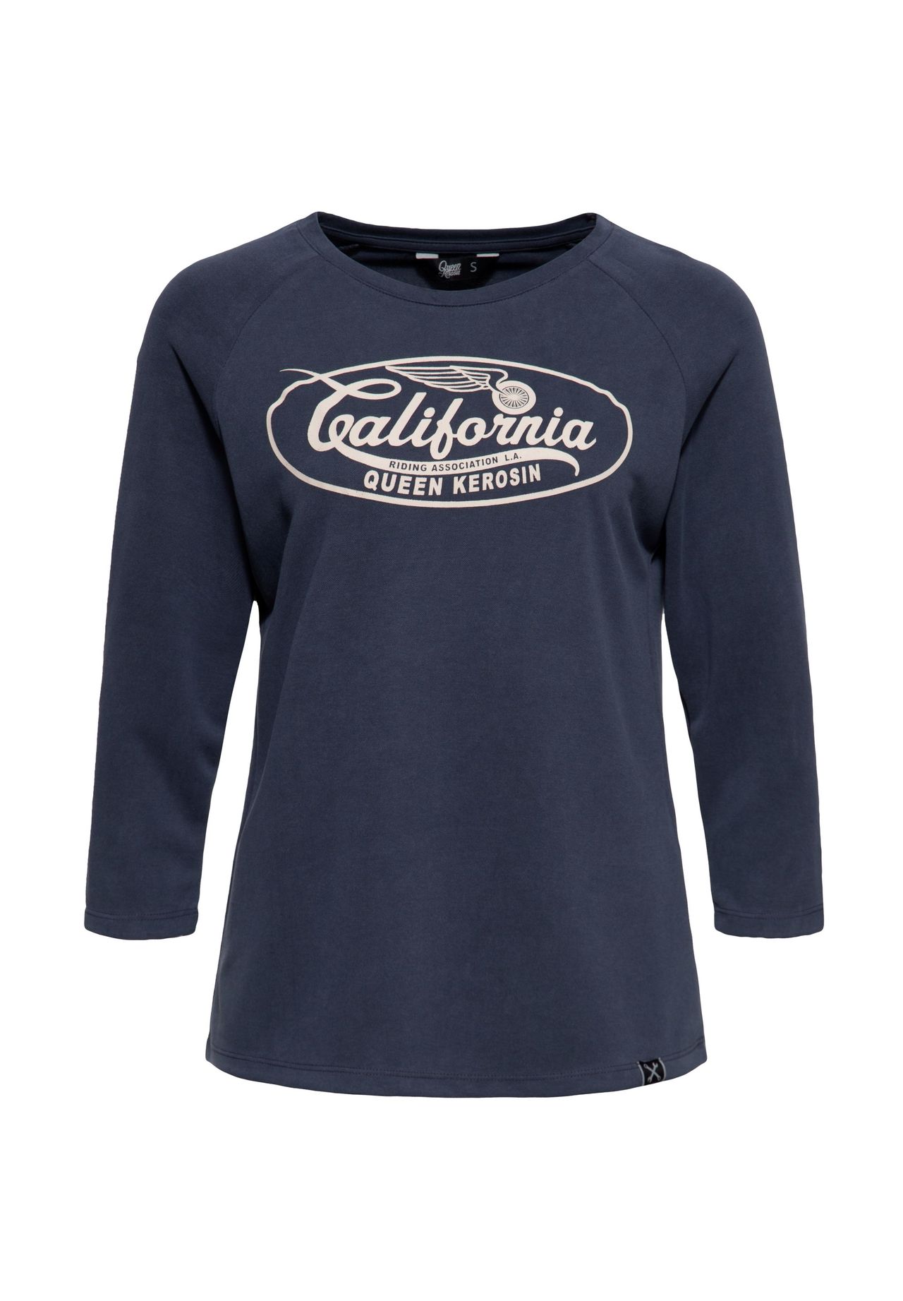 Рубашка с рукавом 3/4 с высоким содержанием модала Калифорния QUEEN KEROSIN, темно-синий
Рубашка с рукавом 3/4 с высоким содержанием модала Калифорния QUEEN KEROSIN, темно-синий