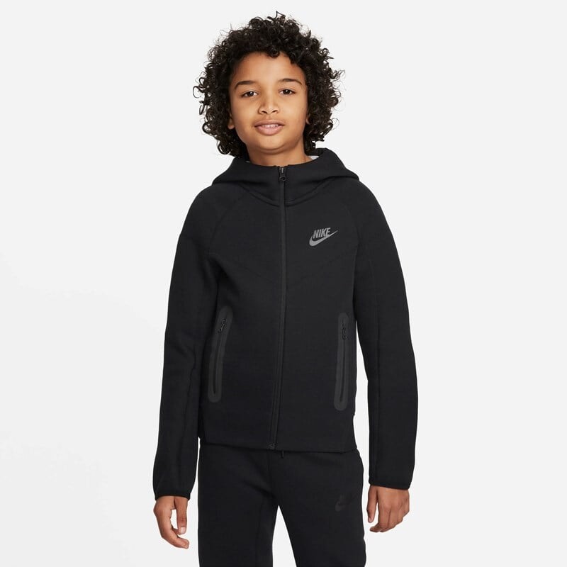 Детская спортивная толстовка с капюшоном из технического флиса Nike, черный
Детская спортивная толстовка с капюшоном из технического флиса Nike, черный