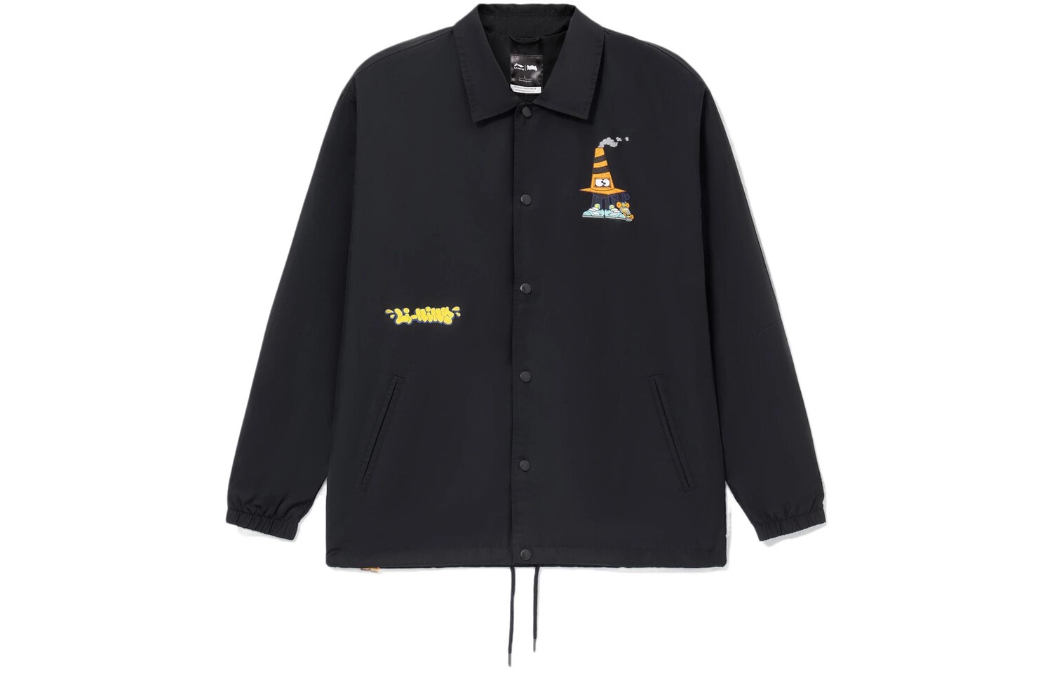 Куртка для скейтборда мужская черная Lining, черный
Куртка для скейтборда мужская черная Lining, черный