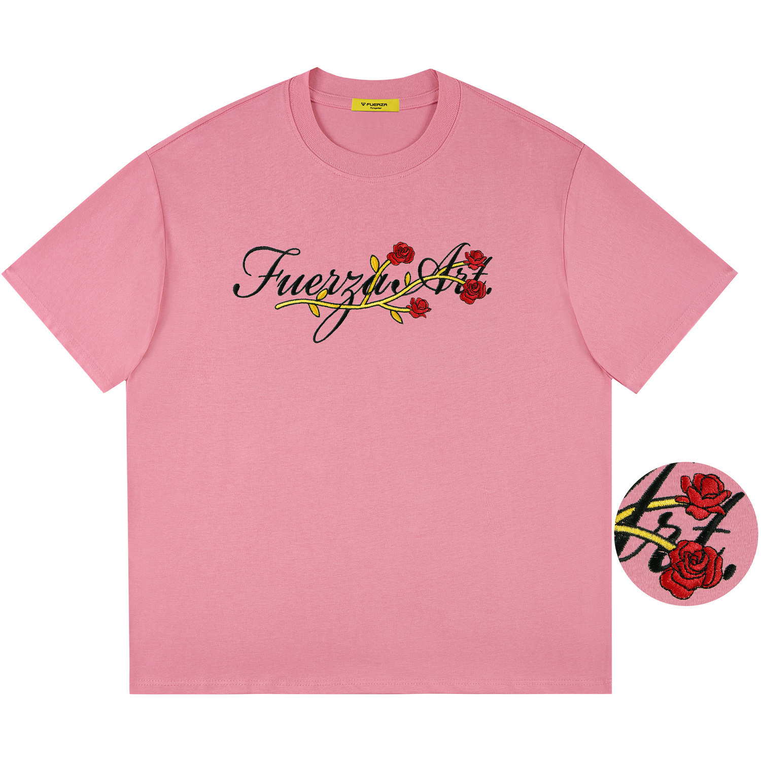 Футболка унисекс FUERZA, розовый
Футболка унисекс FUERZA, розовый