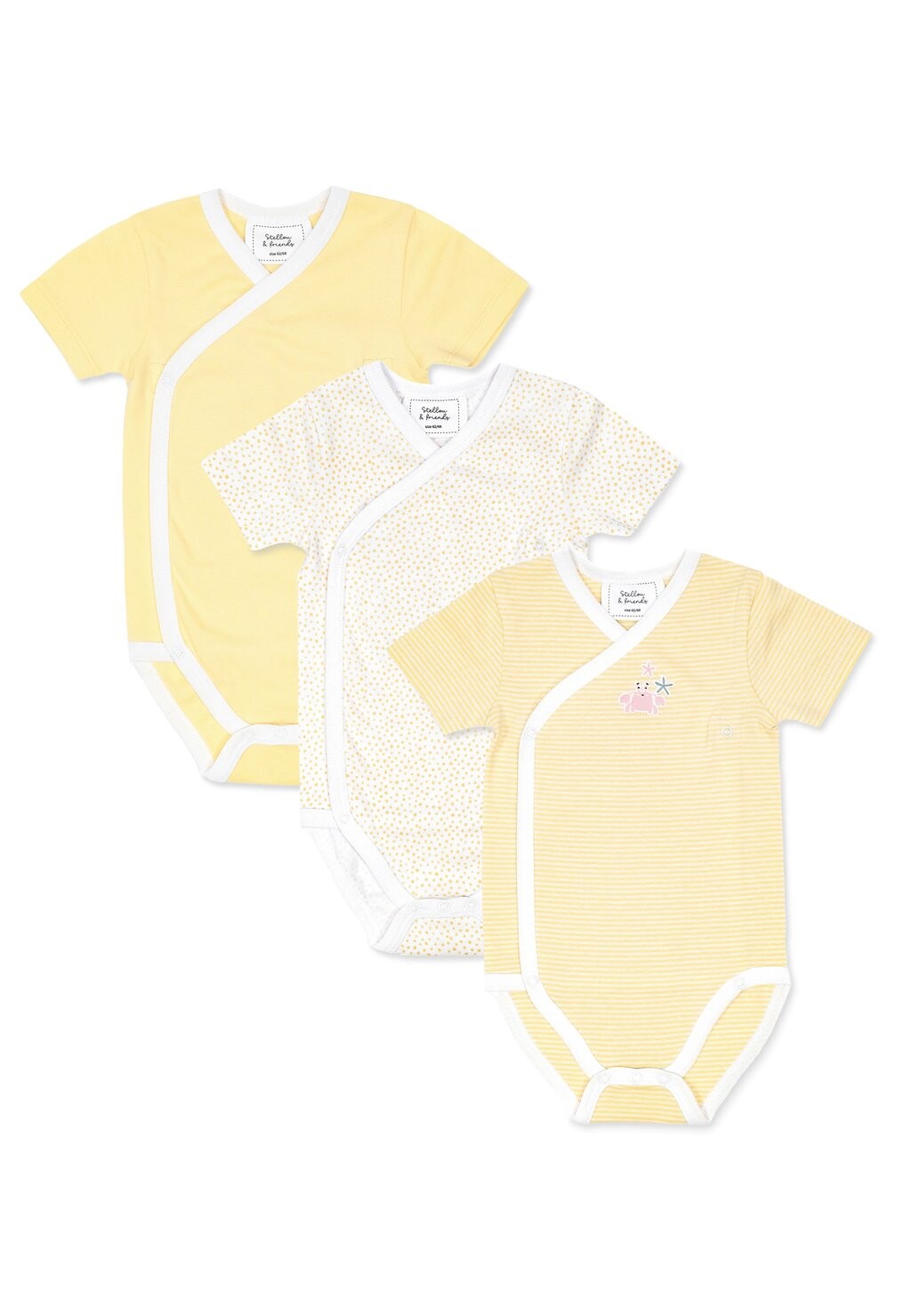 Боди 3 PACK KURZARM Stellou & friends, цвет yellow
Боди 3 PACK KURZARM Stellou & friends, цвет yellow