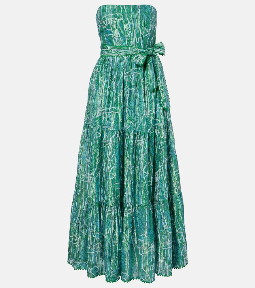 Платье макси Thelma из смесового хлопка с принтом Poupette St Barth, Green Akoya
Платье макси Thelma из смесового хлопка с принтом Poupette St Barth, Green Akoya