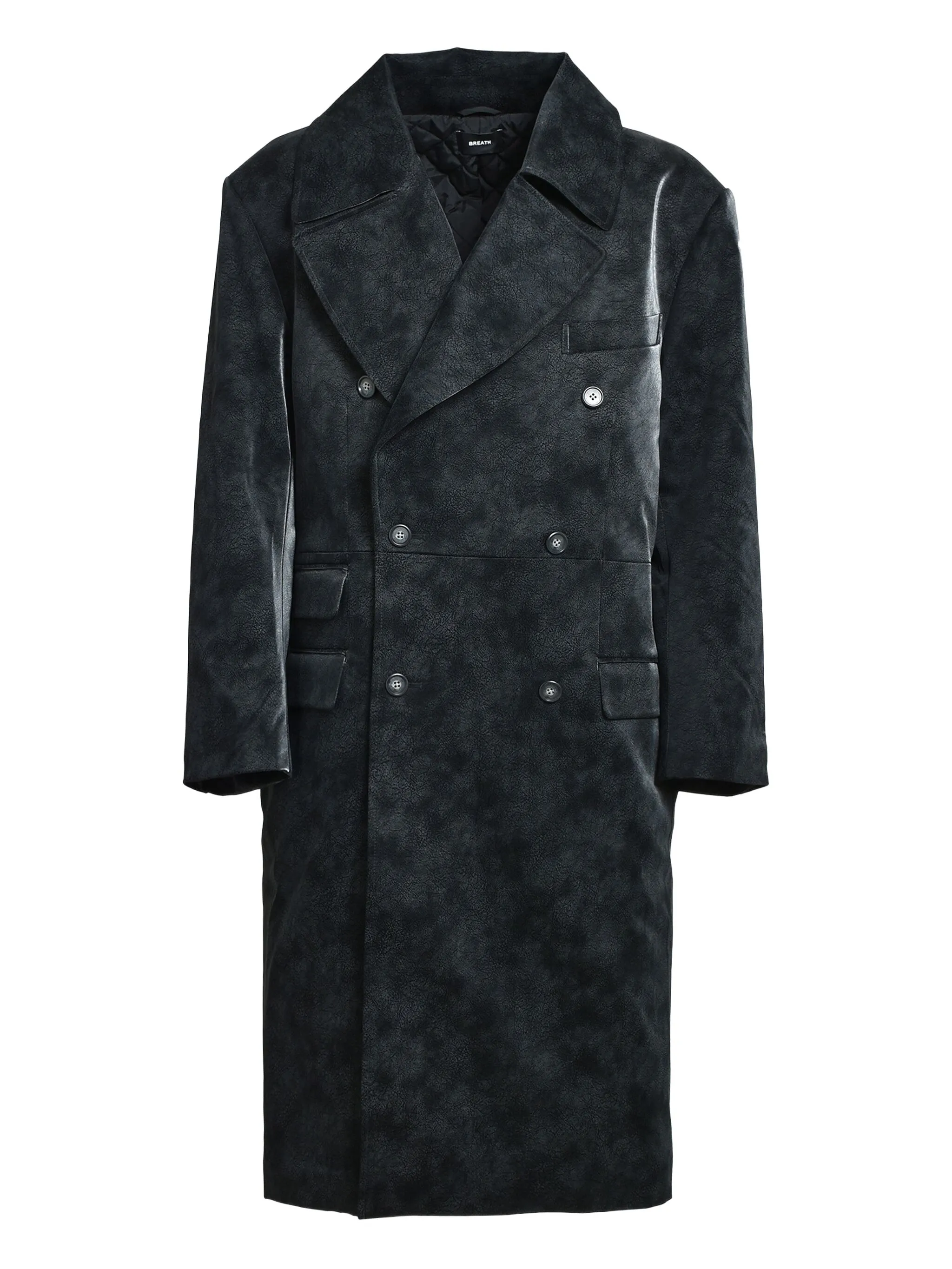 Двубортное пальто Breath, черный
Двубортное пальто Breath, черный
