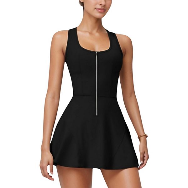 Женский комбинезон для активного отдыха с юбкой и встроенными шортами Anna-Kaci, Black
Женский комбинезон для активного отдыха с юбкой и встроенными шортами Anna-Kaci, Black