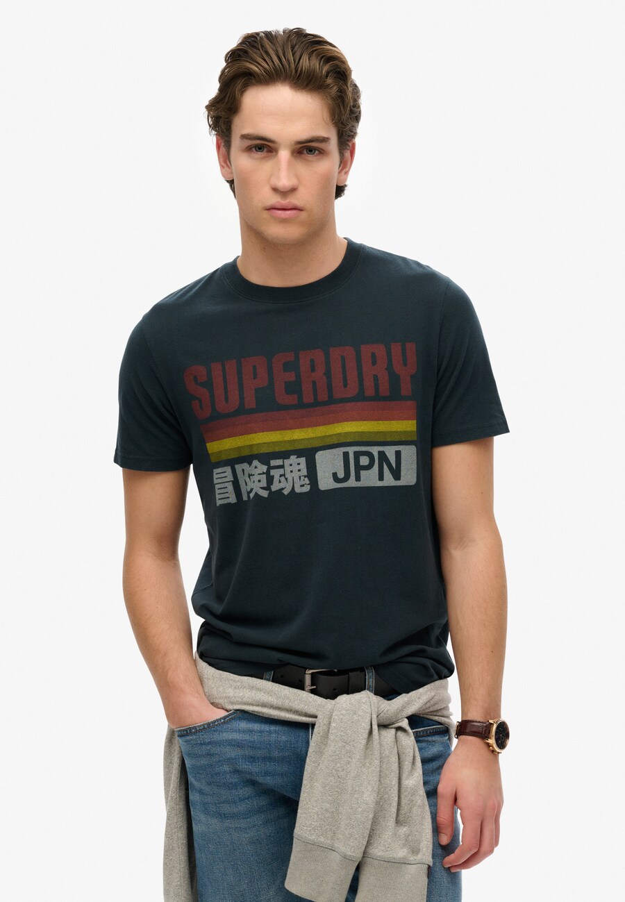 Футболка Superdry, marine blue
Футболка Superdry, marine blue