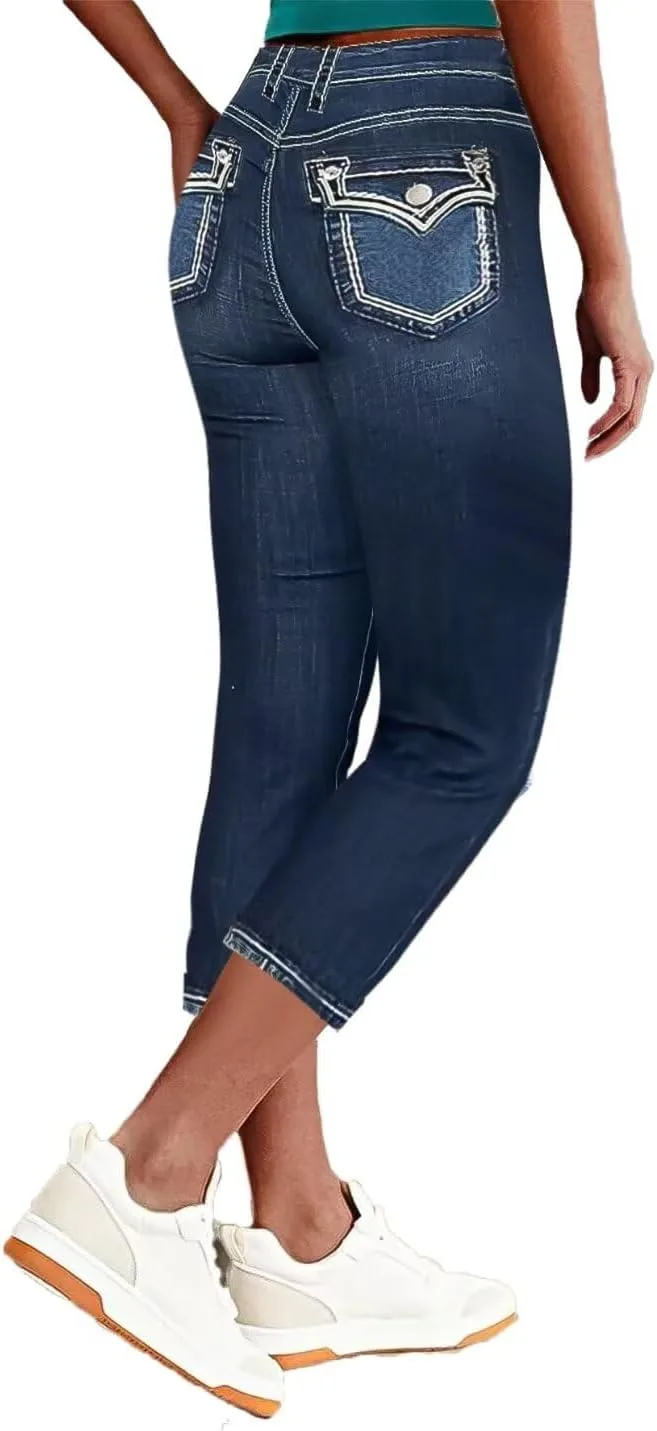 Женские джинсы-капри Flamingals Mid Rise Skinny
Женские джинсы-капри Flamingals Mid Rise Skinny