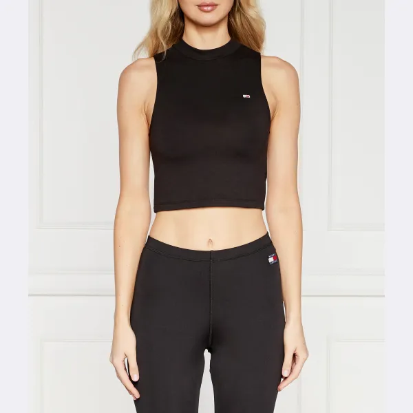 Облегающий топ Tommy Hilfiger, черный
Облегающий топ Tommy Hilfiger, черный