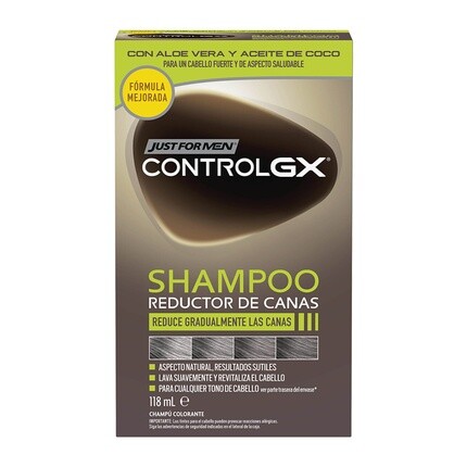 Just For Men Control Gx Champ Reductor De Canas 118мл
Just For Men Control Gx Champ Reductor De Canas 118мл