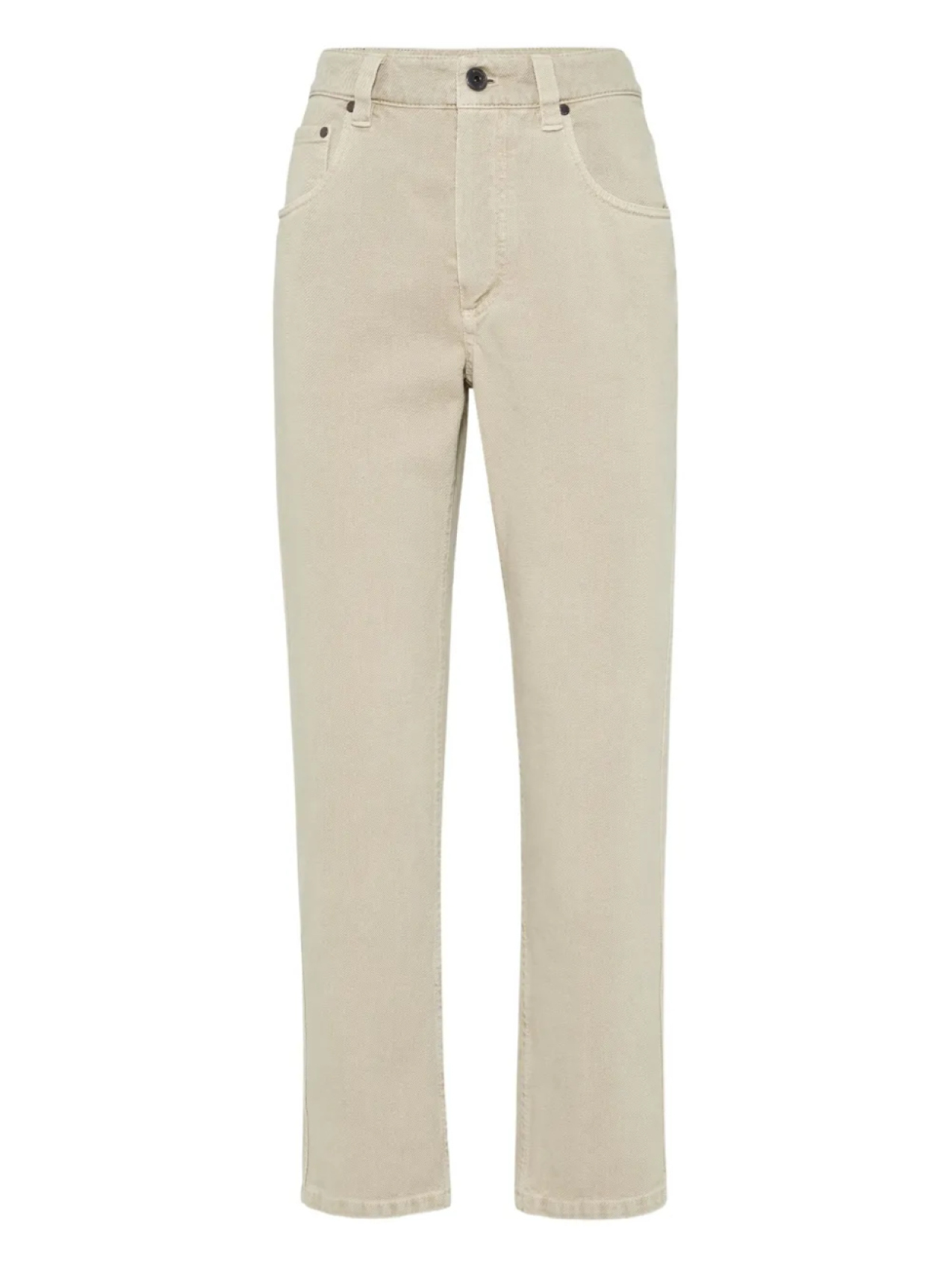 Brunello Cucinelli прямые брюки, нейтральный
Brunello Cucinelli прямые брюки, нейтральный