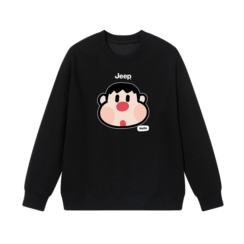 Детская толстовка Jeep, черный
Детская толстовка Jeep, черный