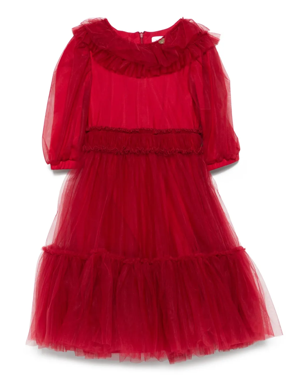 Платье с оборками Monnalisa, красный
Платье с оборками Monnalisa, красный